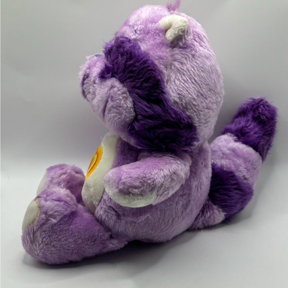 Vintage Care Bears‎ Cousins Bright Heart Raccoon 13" Stuffed Plush Kenner 1984 - Picture 5 of 6